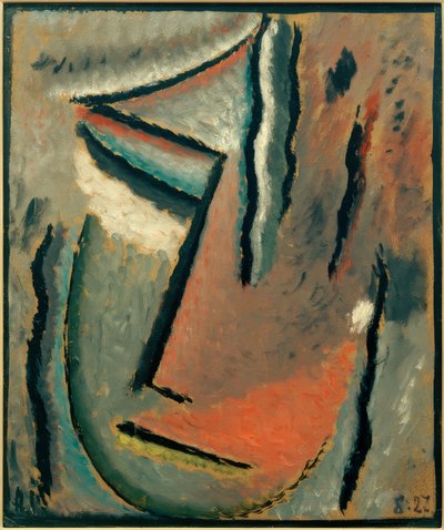 Abstract Head: Silent Pain by Alexej von Jawlensky